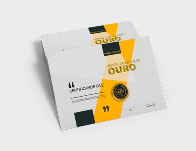 Certificado com Dados Variáveis em Couchê 300g Sem Verniz 21x29,7cm - 4x4 - 1 unid