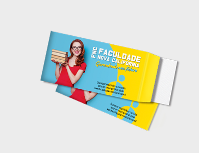 Envelope Aba Lateral Sulfite 90g Sem Verniz 23x11,3cm  - 4x0 - 1000 unid