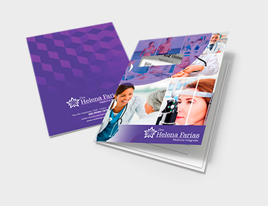 Pasta com Orelha e Janela Reciclato 240g Laminação Fosca 31x45cm - 4x1 - 100 unid