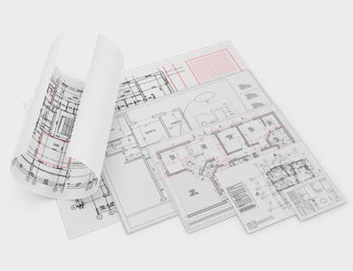 Plotagem de Projetos Sulfite 75g Sem Verniz A2 - 42x59,4 cm (Traços) - 4x0 - 30 unid