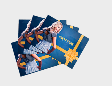 Postal Couchê 300g Verniz Total Frente e Verso 10x15cm - 4x1 - 500 unid